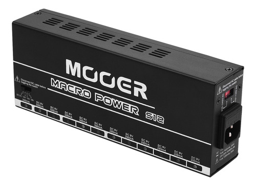 Mooer Macro Power S12 - Potencia De Efecto De Guitarra Profe