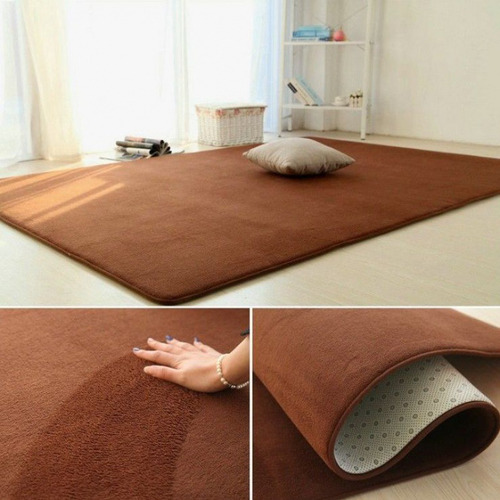 Alfombra De Dormitorio De Pelo Corto (140 X 200 Cm), Color M