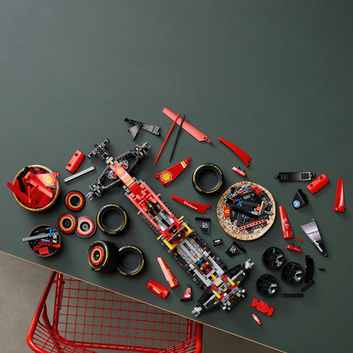 Lego® Technic Auto Ferrari Sf-24 F1 Kit De Modelo 42207 1361 1361 Coche Ferrari Sf-24 F1