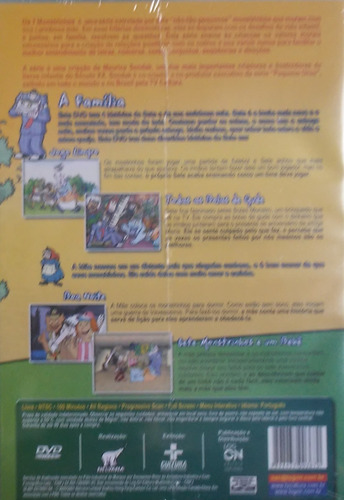 Dvd Os Sete Monstrinhos - De Maurice Sendak - A Família