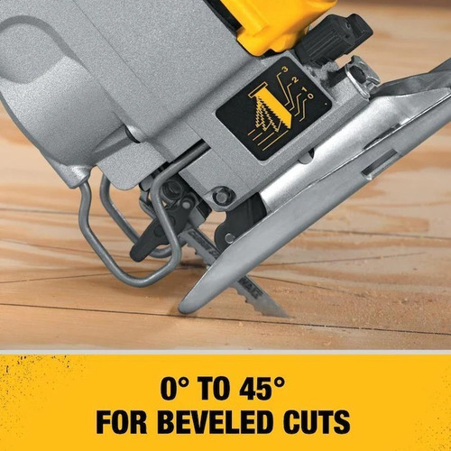 Sierra Caladora Dewalt De 5.5 Amp, Mango En U, Sin Llave.
