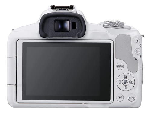 Cámara Canon Eos R50 Sin Espejo Aps-c De Cuerpo Blanco Con A