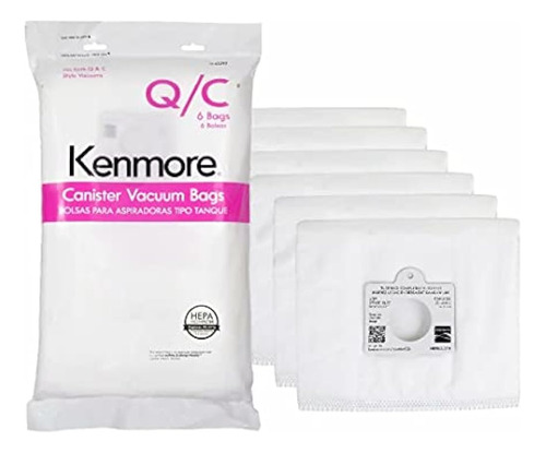 Kenmore 53292 Bolsas De Aspiradora De Recipiente De Repuesto