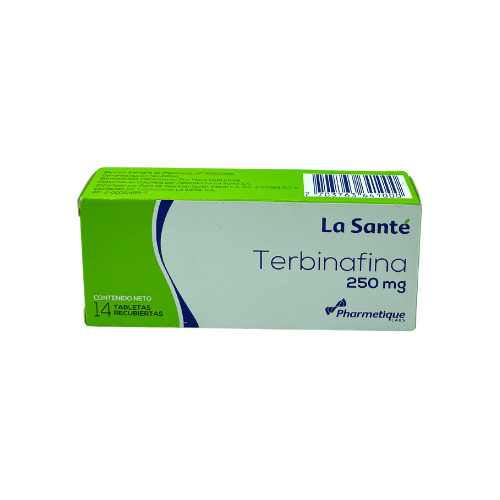 Terbinafina 250 Mg X 14 Tab La Sante