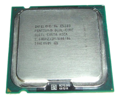 Procesador Intel Dual-core E5300 2.6 2mb Socket 775