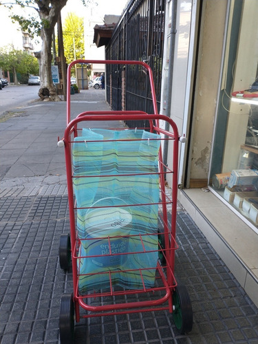 Imagen 6 de 7 de Changuito Canadiense 4 Ruedas Chango Carro Carrito + Grande