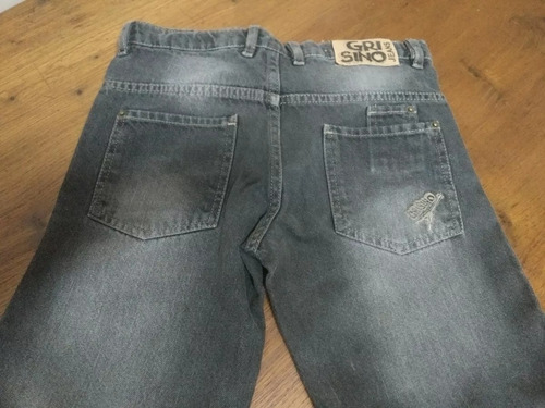 Pantalón Jeans Grisino T 7/8 Como Nuevo Medida Publicada    