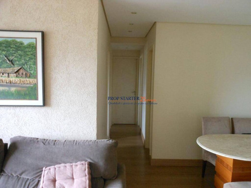 Imagem 2 de 17 de Apartamento Com 3 Dormitórios À Venda, 88 M² Por R$ 780.000 - Vila Monumento - Prop Starter Adm.imóveis - Ap0176