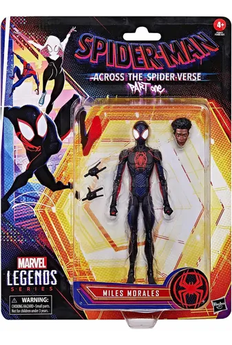 The Spider verse Spider man Miles Morales Figura Accion 15cm