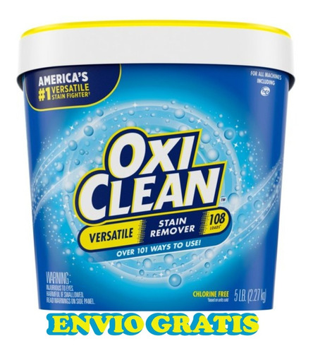 Oxiclean Quita Manchas En Polvo 2.27kg *importado*