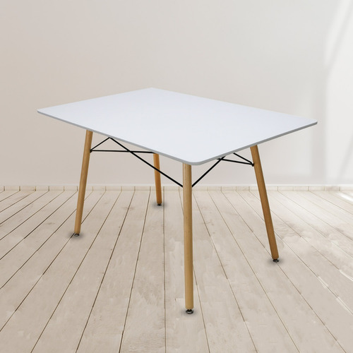 Mesa Comedor Rectangular Mundo In Oslo 120x80 Cm 6 Personas