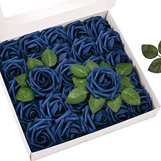 Beautiful Handmade Artificial Roses 25 Per Box With 8 S...