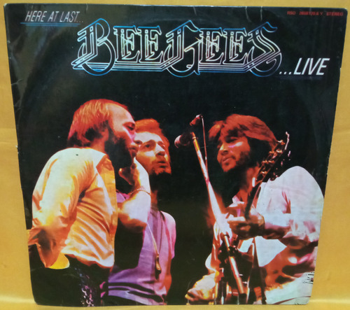 O Bee Gees 2 Lp Here At Last - Live Peru 1977 Ricewithduck