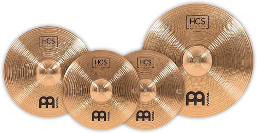 Set Platillos Meinl Hcsb141620 Bronze Hh Crash Ride Oferta!