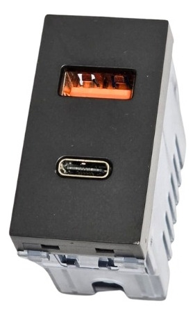 Modulo Toma Usb Type A Y C Stanford Linea 79 Y 89 Sec
