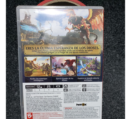 Immortals Fenyx Rising Nintendo Switch (Usado)