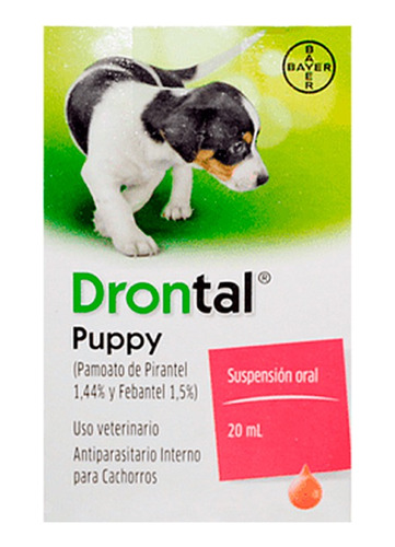Desparasitante Drontal Puppy X 20 Ml  