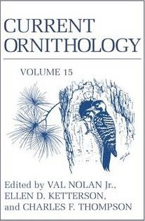 Libro Current Ornithology - Jr.  Val Nolan