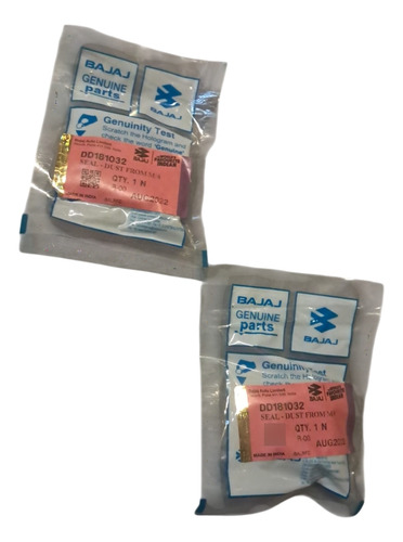 Cubrepolvos De Suspension Bajaj Discover 125 G/st/m Original