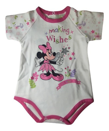 Body  Disney Bebe, Nuevo Tallas 0 Y 6 Meses.