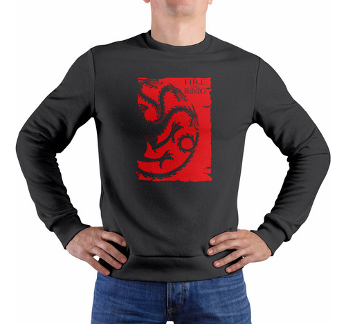 Polera Fire And Blood (d1507 Boleto.store)