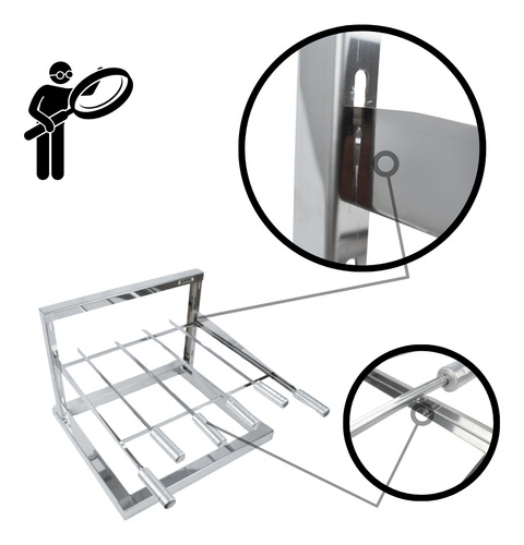 Suporte Para Espetos Artmill Grill Suspenso Maior