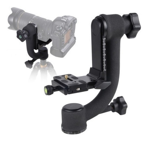 Cabeça Pan Beike Qzsd-q45 Bk-45 Gimbal Tripé Teleobjetiva Panorâmica Até 10kg