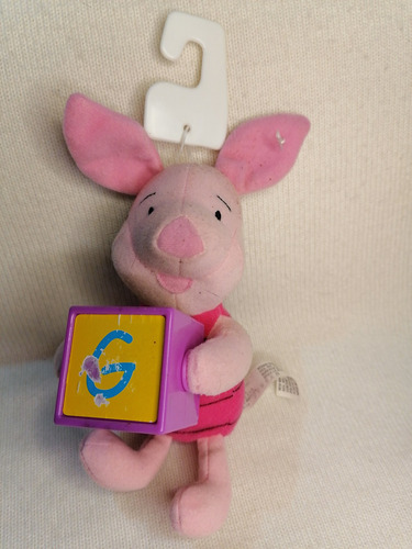 Peluche Original Piglet Winnie The Pooh Disney 18cm. 