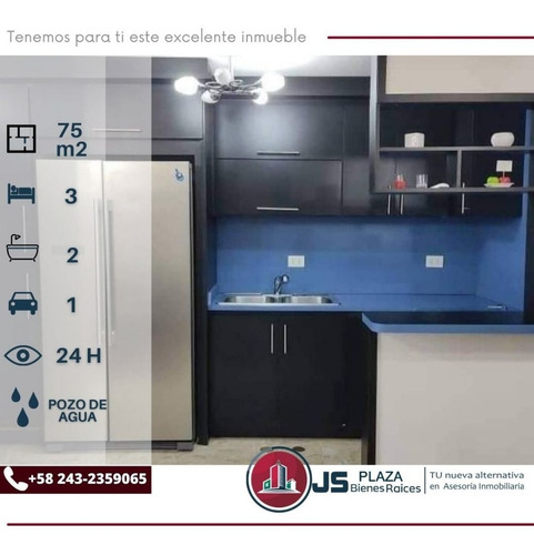 Imagen 1 de 6 de En Venta Cómodo Apartamento En Nuevo Bosque Alto 04243690602