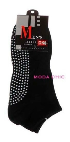 Imagen 4 de 4 de Pack 3 Pares Medias Antideslizantes Varones Hombres Marinera