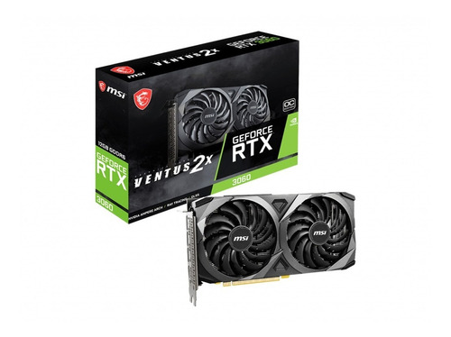 Placa De Video Msi Geforce Rtx 3060 Ventus 2x 12g Oc Nvidia