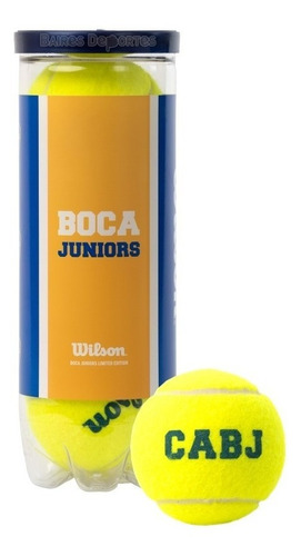 Tubo 3 Pelotas Tenis Wilson Boca Jrs Edic Limitada Itf Ultra