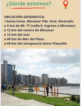 Campo 78 Hectareas Miramar 75% Cultibable Y Ganadero