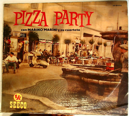 Mariano Marini - Pizza Party Vinilo 