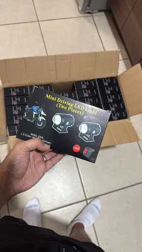 Luz Led Tipo Lupas Para Moto