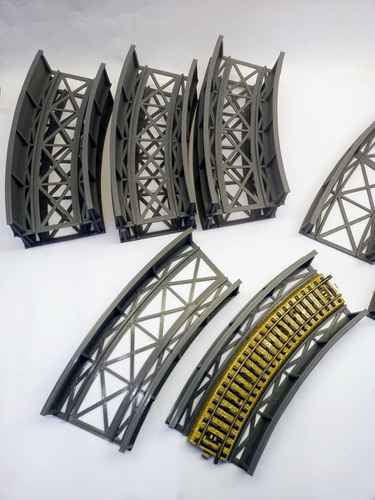 Puente Curvo Para Vias 5200 Marklin. Impresión 3d. Escala Ho