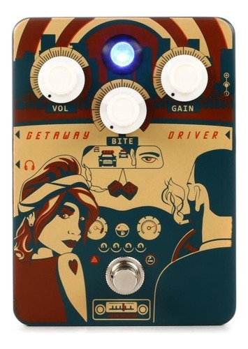 Pedal Orange Getaway Efecto Driver Guitarra