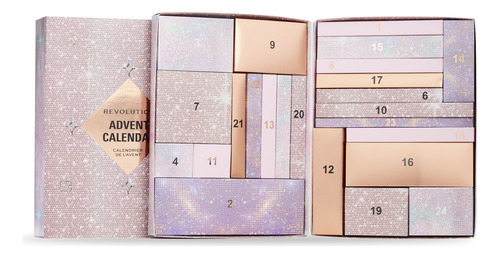 Calendario Adviento Maquillaje 2024 Make Up Revolution 24pz