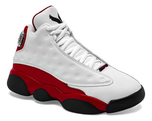 Tenis American Fire 7126 Para Niño Color Blanco E7
