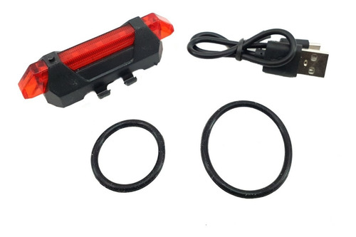 Luces 350lmpara Bicicleta Delantera Con Pito+luz Trasera Led