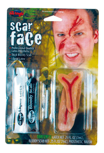 Imagen 9 de 10 de Heridas Artificiales Látex + Sangre Artificial