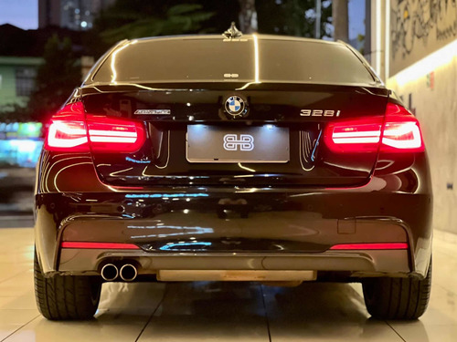 Imagem 15 de 18 de Bmw 328i M Sport Flex 2017 80.000km Blindado Bss Teto E Cour