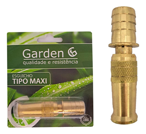 Esguicho Bico Reto Garden Latao Maxi 3/4  -  741