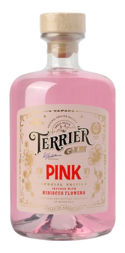 Gin Terrier Pink 700ml. Edicion Limitada