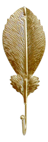 Ganchos De Hierro Fundido Percha De Pared Llave Oro A 4cm