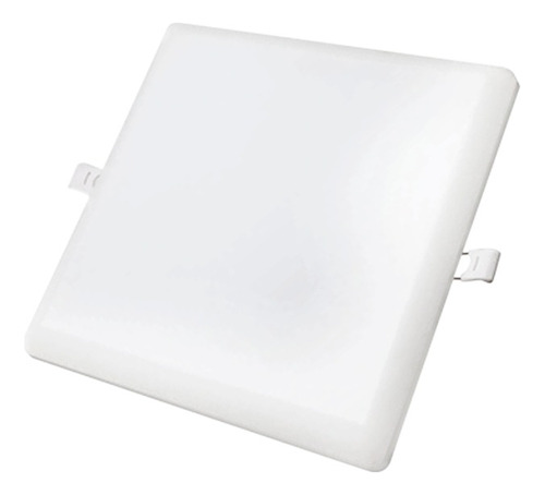 Panel Led Cuadrado Empotrable Borde Infinito 18w