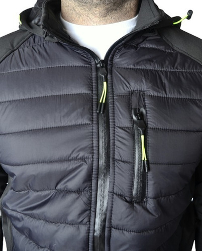 Imagen 9 de 10 de Campera Ultraliviana S/ Pluma Mangas S/ Neopren The Big Shop