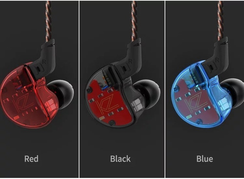Inear Audífonos Kz Zs10 Monitores Hifi Original + Estuche