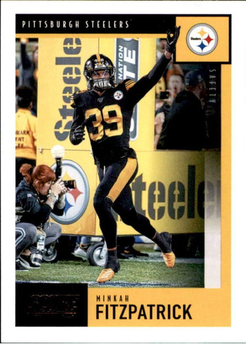 Tarjeta De Fútbol De Los Pittsburgh Steelers De Minkah Fitzp