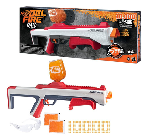 Nerf Pro Gelfire Raid Blaster Pistola De Orbis Hasbro